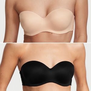 Body by Victoria Set of Strapless Bras